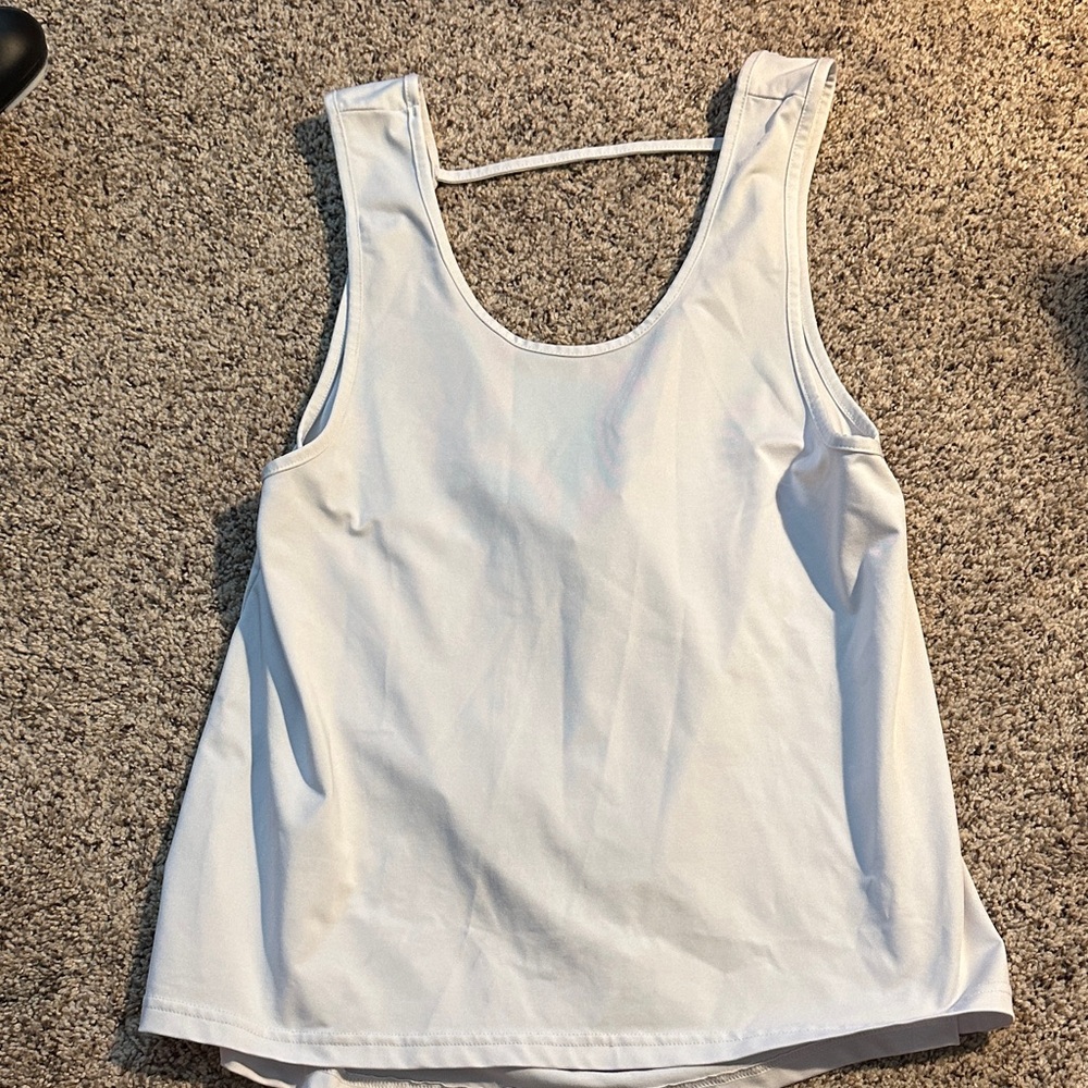 White Sleeveless Women's Top